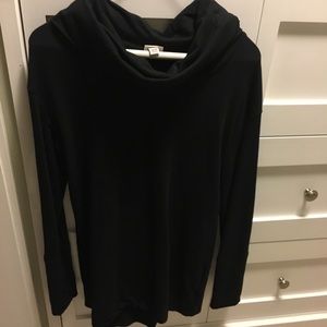 Merona stretchy cowl neck tunic - M